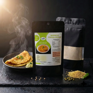 Moong and Foxtail chilla
